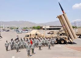 Terminal High Altitude Area Defense (THAAD) missile defense system