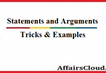 Statements and Arguments – Tricks and Solved Examples statement-arguments