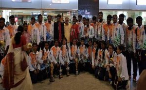 Indian men's & women's throwball teams create history in the World Games