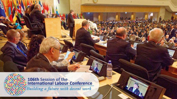 International Labour Conference in Geneva, Switzerland International Labour Conference in Geneva, Switzerland