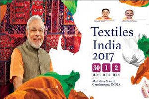 PM Modi Inaugurates 'Textiles India' in Gandhinagar