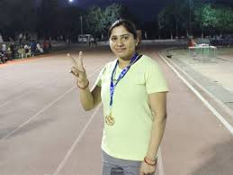 Sarita Singh sets new national record in Federation Cup
