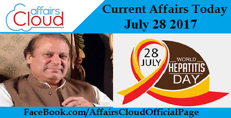 Current Affairs July 28 2017