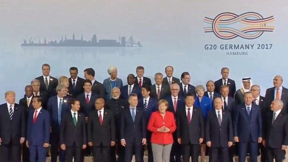 12th G20 Summit held in Hamburg, Germany