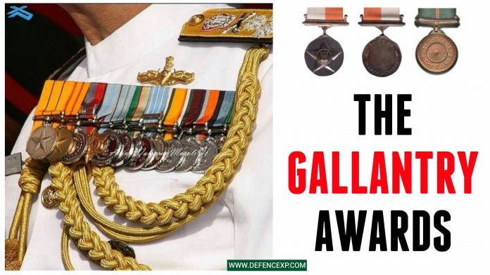 Gallantry awards Gallantry awards
