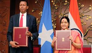 India - Somali signed an agreement on transfer of sentenced persons