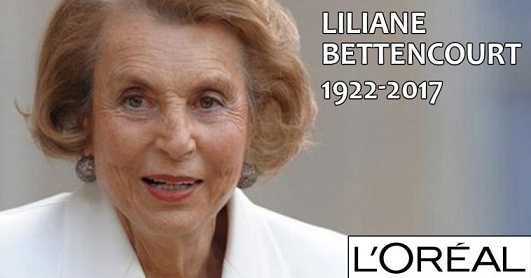 Liliane Bettencourt, world's richest woman passed away at 94.