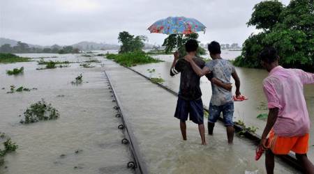 Floods in Nagaon Floods in Nagaon