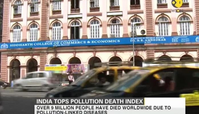 India tops list of pollution-linked deaths in world - Study by Lancet