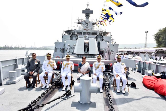 Indigenously built Anti-Submarine Warship INS Kiltan commissioned into Navy Indigenously built Anti-Submarine Warship INS Kiltan commissioned into Navy