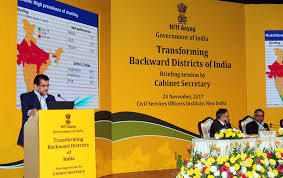 115 backward districts in India to be transformed by 2022