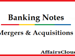Banking - Mergers and Acquisitions