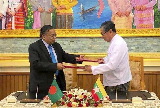 Myanmar, Bangladesh sign deal for return of Rohingya Muslims