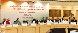 Rajnath Singh chairs 12th meeting of Standing Committee of Inter-State Council (ISC) held in Delhi