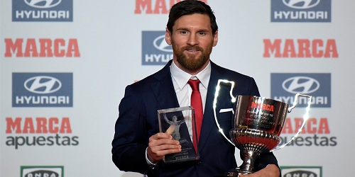 Lionel Messi bags Marca's award for best player in La Liga 2016-2017 season
