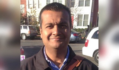 Raj Shah becomes first Indian-American to hold press briefing aboard Air Force One