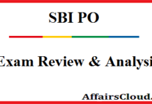SBI PO Exam Analysis SBI PO Exam Review