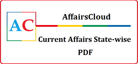 AffairsCloud CA StatewisePDF for Competitive-Exam