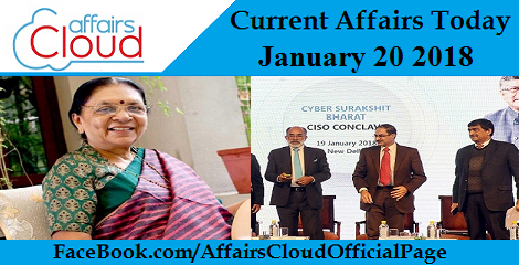 Current Affairs Today - January 20 2018