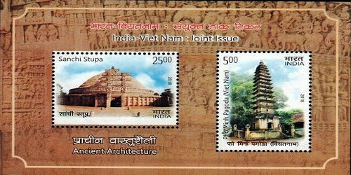 India, Vietnam release first ever commemorative stamps