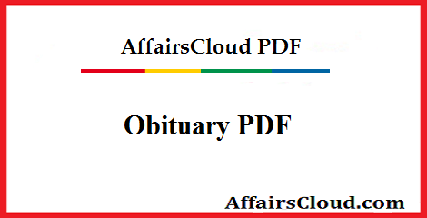 Obituary PDF