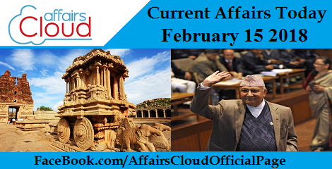 Current Affairs Today - February 15 2018