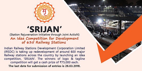 Indian Railways launch idea competition, SRIJAN