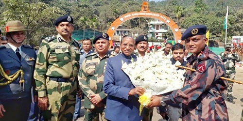 Meghalaya Governor Inaugurates India, Bangladesh 'Friendship Gate'