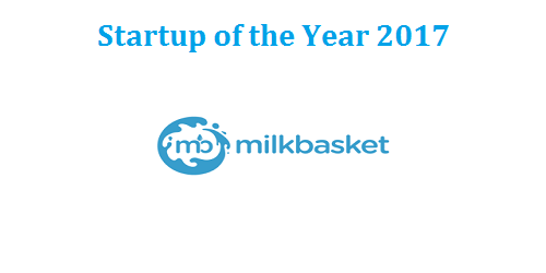 Milkbasket recognised as 'Startup of the Year' 2017