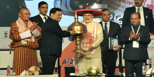 PM Modi inaugurates Assam - Global Investors Summit 2018
