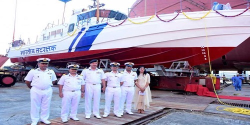 Sixth interceptor boat V-410 for Coast Guard launched