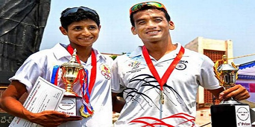 Bishworjit Singh, Samira Abraham clinch gold medals at National Triathlon Championship