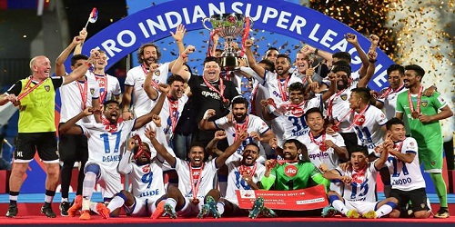 Chennaiyin FC beat Bengaluru FC to lift Hero Indian Super League (ISL) 2017-18 title