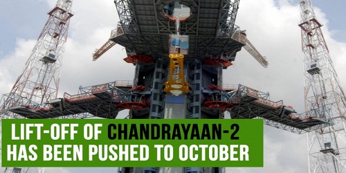 iISRO postpones launch of Chandrayaan-2 mission