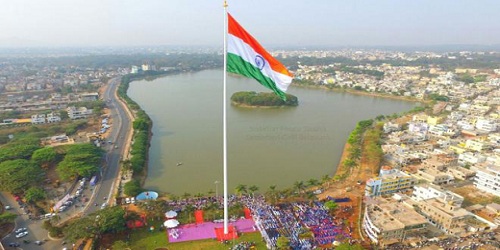 India's tallest tricolour hoisted in Belagavi, Karnataka