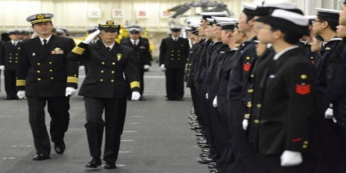 Japan navy appoints Ryoko Azuma as first female chief of warship unit