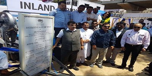 Nitin Gadkari inaugurates Inland Ferry Services in Goa