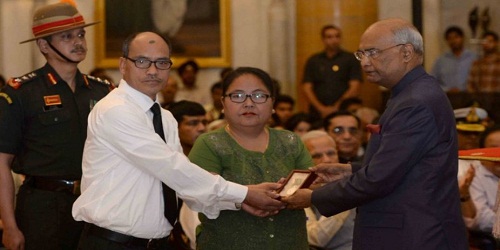 President confers Gallantry Awards in Delhi