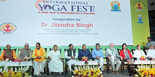 Three day International Yoga Fest begins in Delhi