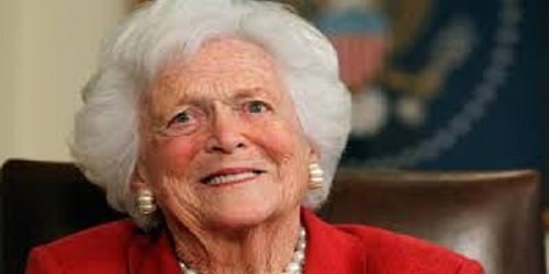 Former First Lady Barbara Bush dies
