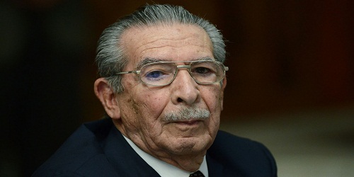 Efrain Rios Montt, former Guatemala military dictator, dies aged 91