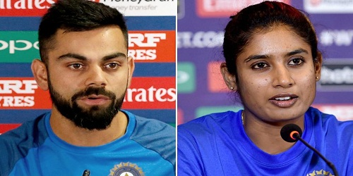 Kohli and Mithali voted world’s best cricketers: Wisden’s leading cricketers of the year