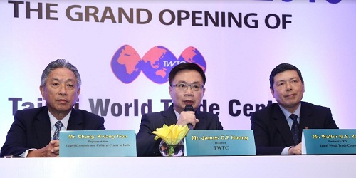 Taipei World Trade Centre opens in Delhi