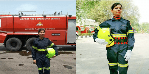 Indian airports get their first woman firefighter
