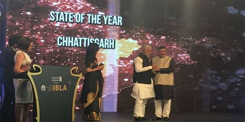 Chhattisgarh awarded 'State of the Year'