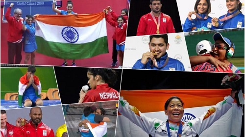 india in commonwealth games 2018