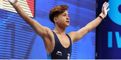 Jeremy win silver & bronze at Asian Youth and Junior Weightlifting Championship