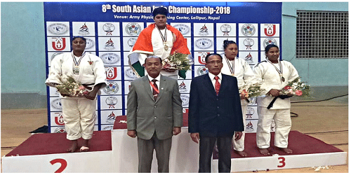 Indian women make a clean sweep at 8th South Asian Judo Championship in Nepal