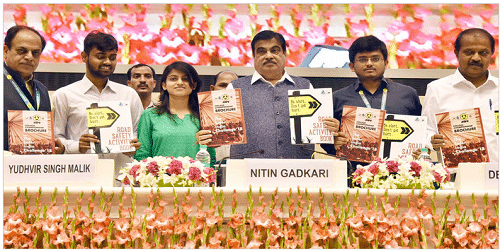 Nitin Gadkari inaugurates 29th Road Safety Week in New Delhi