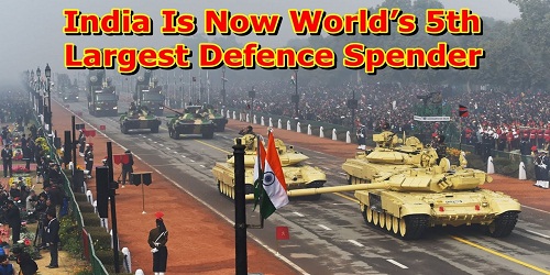 India among top 5 defence spenders: SIPRI Report